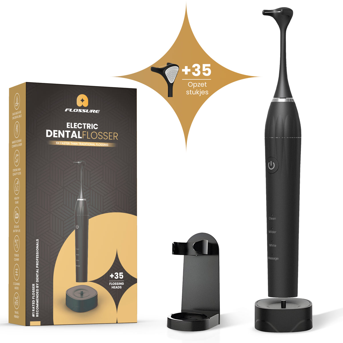 FLOSSURE - Elektrische Flosser